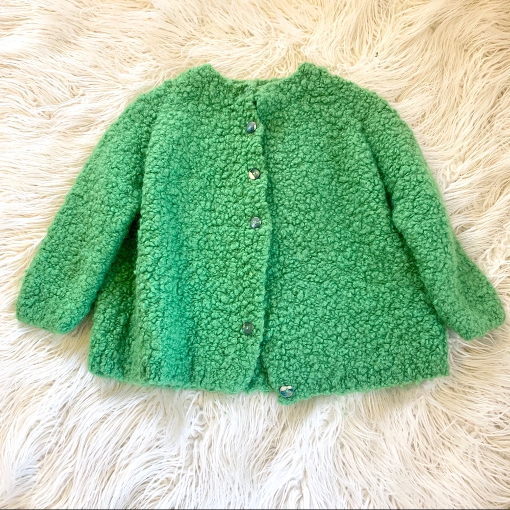 Marshall Fields Green Button Up Jacket